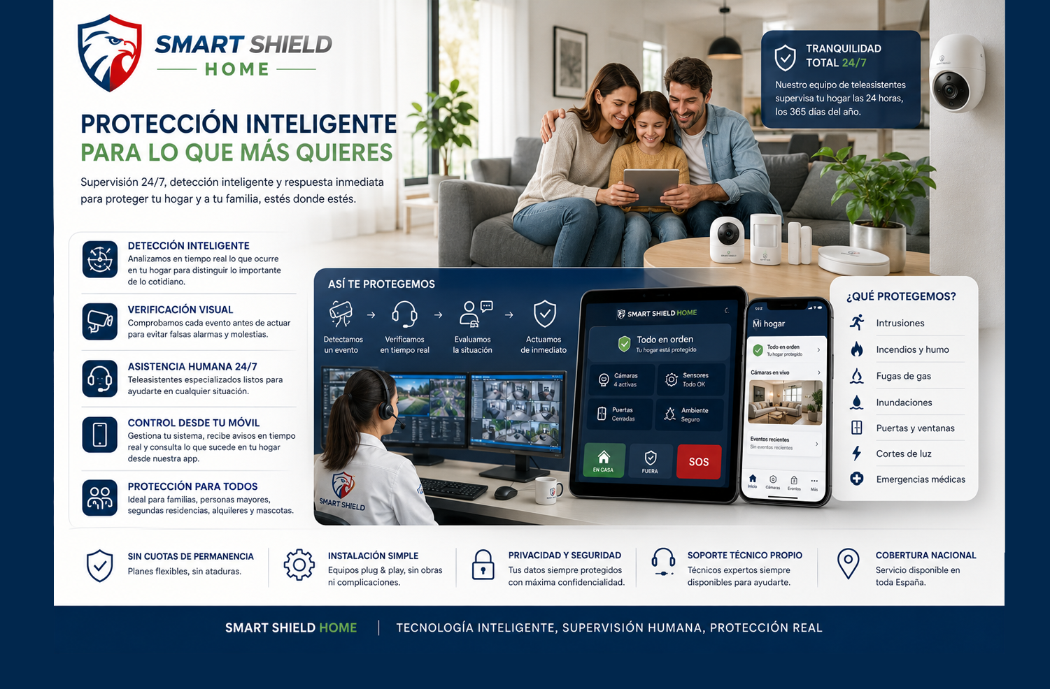 Smart Shield Home - Supervisión de viviendas