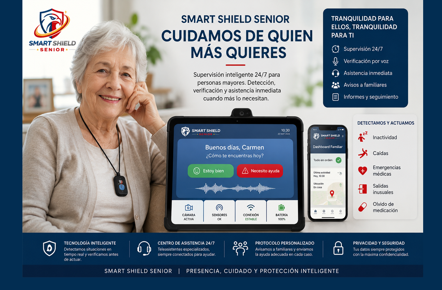 Smart Shield Senior - Asistencia para personas mayores